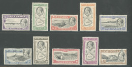 1934 Ascension, Stanley Gibbons N. 21-30 - MLH* - Altri & Non Classificati