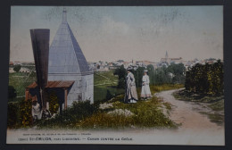 2841 -Saint-Emilion, Près Libourne - Canon Contre La Grêle - Henry Guillier, Rue Fonneuve - 1900!! - Saint-Emilion