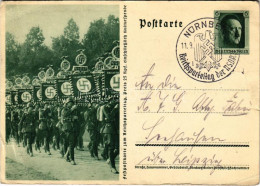 T3 Deutschland Erwache! Festpostkarte Zum Reichsparteitag / "Germany, Wake Up!" Nuremberg Rally. NSDAP German Nazi Party - Unclassified