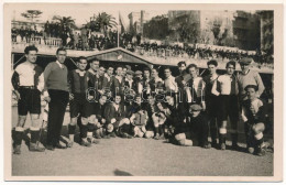 * T2 1927 Sampierdarena, AS Roma - Sampdoria 3:1. Focisták Csoportképe A Meccs Előtt, Ging József / Italian Football Tea - Ohne Zuordnung