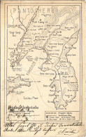 T3 1904 Original Japanische, Generalstabs - Karte. Pantschere, Krakehler-Bai, Gelber Meer / Korea Map, Korea Bay (tear) - Unclassified