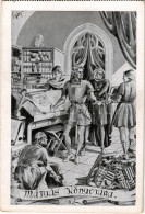 ** T2/T3 Mátyás Király Könyvtára. Mátyás Király 500 éves Jubileuma 1943. Farkas Könyvkiadó. Művész Aláírásával - Non Classés