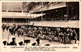 T2 1937 Coronation Of T.M. King George VI & Queen Elizabeth, Crowned, Westminster Abbey 12th May 1937 - Ohne Zuordnung