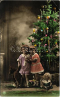 T3 1927 Boldog Karácsonyi ünnepeket! Remete Hedvig Színésznőnek Küldött Képeslap / Christmas Greeting. NPG No. 7873/3, P - Sin Clasificación