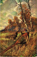 ** T2/T3 Hunting Art Postcard. K.V.B. Serie 9025. S: E. Heller (EK) - Unclassified