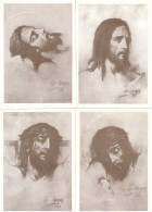 ** 16 MODERN The Holy Face In The Way Of The Cross Serie S: Lazerges 1869 - Sin Clasificación