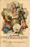 T2/T3 1898 (Vorläufer) Zur Erinnerung An Das 60 Jähr. Priesterjubiläum Sr. Heiligkeit Papst Leo XIII. / Pope Leo XIII. A - Non Classés