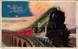 * T3 1953 The Liberty Limited. Pennsylvania Railroad. Speed And Security (EB) - Non Classificati