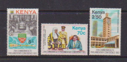 KENYA     1983    29th  Commonwealth  Conference    Set  Of  3    MNH - Kenia (1963-...)