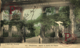 FRANCIA. FRANCE. TOULOUSE, ENTREE DU JARDIN DES PLANTES. - Toulouse