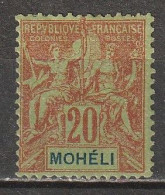 Mohéli N° 6 * - Unused Stamps