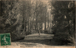 N°915 W -cpa Boissy Le Chatel -le Château -intérieur Du Parc- - Autres & Non Classés