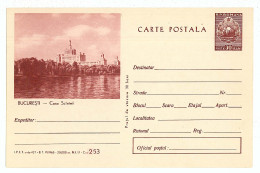 IP 65 A - 253 BUCURESTI, Press House, Romania - Stationery - Unused - 1965 - Entiers Postaux