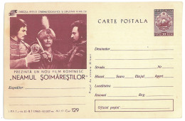 IP 65 A - 129 FILM, Neamul Soimarestilor, Romania - Stationery - Unused - 1965 - Postal Stationery