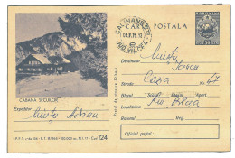 IP 65 A - 0124-a SECUILOR Chalet During The Ski Season, Romania - Stationery - Used - 1965 - Postwaardestukken