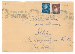 CIP 16 - 200-a Bucuresti - Cover - Used - 1950 - Lettres & Documents