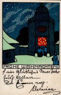 Wiener Werkstätte 168 Diveky, Josef Frohe Weihnachten I-II (Ecken Leicht Bestoßen) Noel - Wiener Werkstaetten