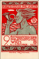 HESSHAIMER LUDWIG - 9. ÖST. PHILATELISTENTAG MÖDLING 1930  (10g-GSK) I - Other & Unclassified