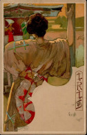 Mataloni, Giovanni Iris Jugendstil I-II (etwas Fleckig) Art Nouveau - Other & Unclassified