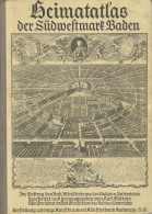 Künstlerbund Karlsruhe Heimatatlas Der Südwestmark Baden 1937, Verlag Künstlerbund Karlsruhe II (Ordnerrücken Leicht Gel - Autres & Non Classés