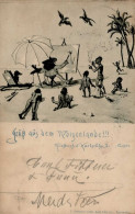 Kunstgeschichte Karlsruhe Künstlerfest 1901 Morgenland II (fleckig) - Other & Unclassified