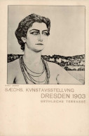 Kunstgeschichte Dresden Unger, Hans Sächsische Kunstausstellung 1903 I-II (rs Klebereste) - Andere & Zonder Classificatie