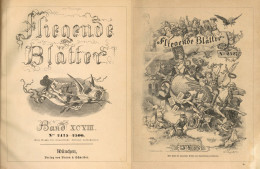 Verlag Fliegende Blätter 2 Bände 2475-2500 Und 2527-2552 1893/94, Verlag Braun Und Schneider München, 476 S. II - Ohne Zuordnung