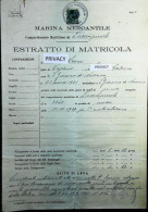 1945 (?) ISTRA SLOV. PRIM.RIJEKA SOPRASTAMPA Su MARCA DA BOLLO ITALIA REGNO - LUSSINPICCOLO - S6934 - Fiscali