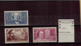 SERIE N° 462 46 464 - Unused Stamps