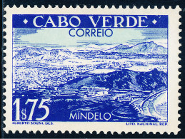 Cabo Verde - 1948 - Views / Mindelo - MNG - Islas De Cabo Verde