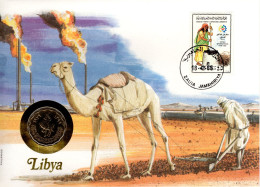 Numisbrief - Libyen - Libië