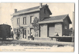 CPA 60 St Saint Samson La Poterie La Gare - Other & Unclassified