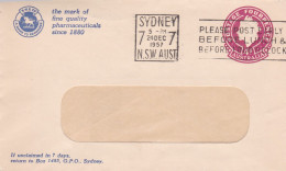 Sydney - 1957 - Lettres & Documents