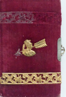 Freundschaftsbuch 1899-1900 Mit Vielen Eintragungen Und Oblaten (Gebrauchsspuren) - Unclassified