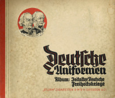 Sammelbild-Album Deutsche Uniformen Album Zeitalter Deutsche Freiheitskriege, Sturm-Zigaretten Dresden 1932, Komplett 24 - Sonstige & Ohne Zuordnung