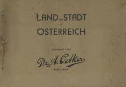 Sammelbild-Album Land Und Stadt In Österreich Gewidmet Von Dr. Oetker, A. 1932, Komlett Mit 170 Bildern II - Other & Unclassified