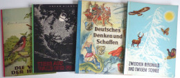 Sammelbild-Album Lot Mit 4 Alben Deutsches Denken Und Schaffen Hrsg. Höllsteinische Magarine Werke Wagner Und Co. Die Vö - Otros & Sin Clasificación