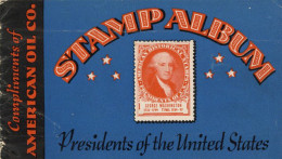 Sammelbild-Album Mit Den Präsidenten Der USA Von 1789 Bis 1936, Format 11x19 Cm Komplett II - Autres & Non Classés