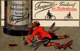 Werbung Torpedo Freilauf Mit Rücktrittbremse I-II Publicite - Werbepostkarten