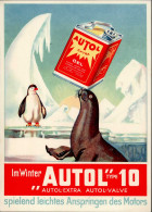 Werbung Autol Motoroel I-II Publicite - Werbepostkarten
