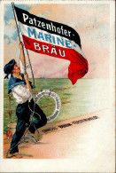 Werbung Bier Berlin Patzenhofer Marine Bräu I-II Publicite Bière - Werbepostkarten