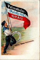 Werbung Bier Berlin Patzenhofer Marine Bräu I-II Publicite Bière - Publicidad