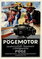 Werbung Chemnitz Pöge Landwirtschaft Handwerk Und Kleingewerbe I-II Paysans Publicite - Advertising