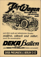 Werbung DEKA Ballon-Reifen 1926 I-II Publicite - Advertising