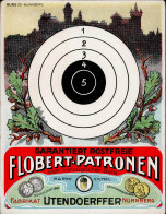 Werbung Nürnberg Flobert-Patronen Utzendoerffer I-II (kl. Eckbüge, Keine AK-Einteilung) Publicite - Werbepostkarten