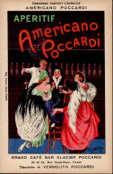 Werbung Paris Bar Americano Poccardi Aperitif Sign. I-II Publicite - Werbepostkarten