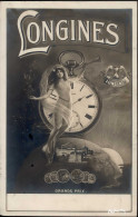 Werbung Uhren Longines I-II (fleckig) Publicite - Werbepostkarten