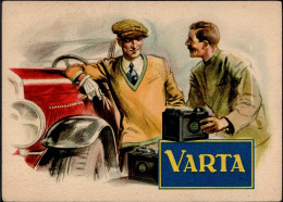 Werbung Varta Batterien I-II (kl. Eckbug) Publicite - Advertising