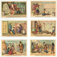 Liebig 158 Karten Von 24 Kompletten Serien Um 1890 In Folie I-II - Werbepostkarten