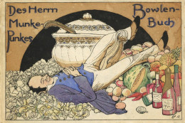 Alkohol Buch Bowlenbuch Des Herrn Munkepunkes 1913, Verlag Priber Und Lammers Berlin, 31 S. II - Advertising